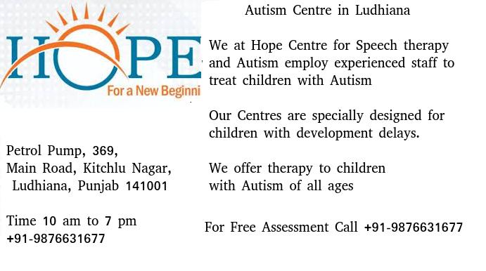 Autism Centre in Ludhiana