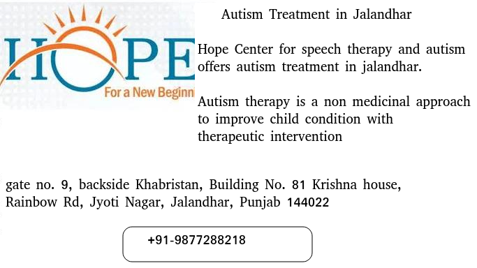 Autism Treatment in Jalandhar
