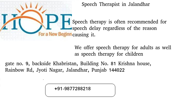 Speech Therapist in Jalandhar